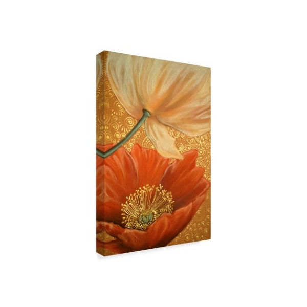 Cherie Roe Dirksen 'Poppy Duet' Canvas Art,12x19